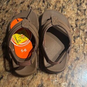 Wonder Nation Tan Kids Sandals